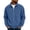 Blue, variant on Men's Corduroy Jacket Sevevn Classic Soft Corduroy Zip Up Turn Down Collar Long Sleeve Chest Pocket Regular Fit Casual Coat Outwear for Daily Wear