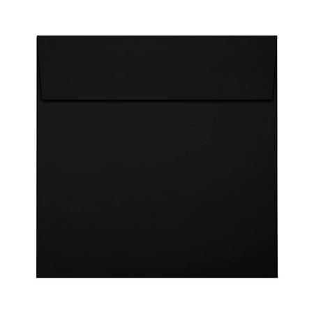 UPC: 0848614004546 | 6 x 6 Square Envelopes – Midnight Black (250 Qty.)