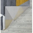 thumbnail image 4 of A2Z Paris 1950 Pyramid Modern Contemporary Soft Large Office Area Rug Tapis Carpet (3x5 4x6 5x7 5x8 7x9 8x10), 4 of 5