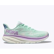 Hoka One One Clifton 9 1127896-SOLM Women's 12 Sunlit Ocean Running Shoes KHD109