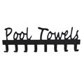thumbnail image 1 of Toallero de piscina Toallero de pared para baño Toallero Organizador de perchas de acero al carbono, 1 of 5