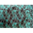 thumbnail image 5 of oneOone Cotton Silk Fabric Triangle Geometric Print Fabric By The Yard 42 Inch Wide, 5 of 5