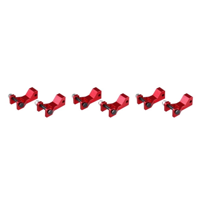 Destyer Kit de Descente Frontale 1/2/3 sur Tout Défi pour Blaster Raptors et Non Déformé Facilement Rouge 3 Pcs