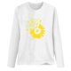 thumbnail image 4 of Blusa de manga larga con cuello redondo suelta informal estampada para mujer Fridja  hj1218, 4 of 5