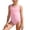 c-1063Pink643, variant on MEZZALL Children Girls One-Pieces Monokini Swimsuit Solid Color Toddler Bathing Summer Beachwear For Kids Holiday Swimwear Bathing Suit