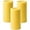 Yellow, variant on NeoMart - Dripless Unscented Pillar Candles, Set of 3 Hand Poured Purple Pillar Candles, Solid Color Non-Scented Candles for Home Decor, Premium Wax, 80 Hr Burn Time, 3x6 Inch