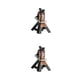 thumbnail image 4 of Tholdsy Soporte de mantenimiento de gato de coche RC, modelo de vehículo, herramienta de reparación de elevación ajustable en altura, decoración, Negro 3T 2piezas Tholdsy CBP186804, 4 of 5