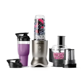 Restored Nutribullet RNB50550SS Ultra Plus+ 1200W Kitchen System - Stainless Steel (Refurbished)