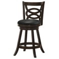 thumbnail image 5 of Calecita Wood Swivel Counter Stool Cappuccino (Set of 2), 5 of 13