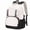Black, variant on Backpack for School Lightweight Water Resistant Large College Bookbag with Breathable Padded Shoulder Straps and Coin Purse