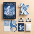 thumbnail image 5 of Arctic Winter Guardians DIY Patchwork Kit, Felt Animal Sewing Felt for Beginners, Pre-Cut Handmade 3D Stuffed Animals Mythical Creature Craft Kit for Home Decor & Creative Gift, 5 of 8