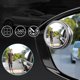 thumbnail image 4 of Nuevo espejo retrovisor auxiliar de 2 piezas para automóvil con montaje adhesivo, giratorio de 360 grados, marco redondo de gran angular, espejo para puntos ciegos, 4 of 5