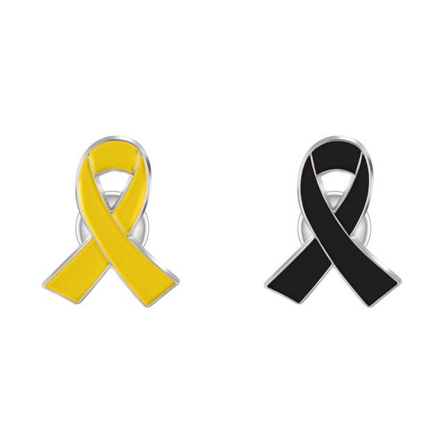 (Lot de 2) Rinsvye 1 Pce Broche Initiale Ruban Élégant pour Seins Cancer & Sensibilisation Brochettes pour Femmes Ruban en Soie en Forme de Cœur Accessoire pour Broche Girafe