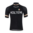 thumbnail image 4 of Maillot de ciclismo retro Molteni de verano de manga corta con cremallera completa, 4 of 4