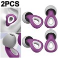 thumbnail image 1 of Tapones para Los Oídos Silicona Que Cancelan El Ruido Del Sueño Tapones para Los Oídos Un Par para La Escuela (púrpura), 1 of 9