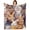 Bunny, variant on Chicken Gift for Women Chicken Lovers Stuff Cute Floral Chickens Print Throw Blanket Soft Lightweight Plush Bedding Chickens Blanket for Women Men Adults Sofa Couch Bedroom Home Decoration 50"X40"
