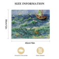 thumbnail image 3 of COMIO Vincent Van Gogh Wall Art,Seascape at Saintes Maries Print Poster,Sea Pictures for Bedroom Living room Home Wall Decor, 3 of 6