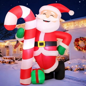 Gemmy Buddy The Elf Gonfiabile Fotorealistico Di Natale 1,8m Con Luci | Inclusi Picchetti, Facile Da Montare