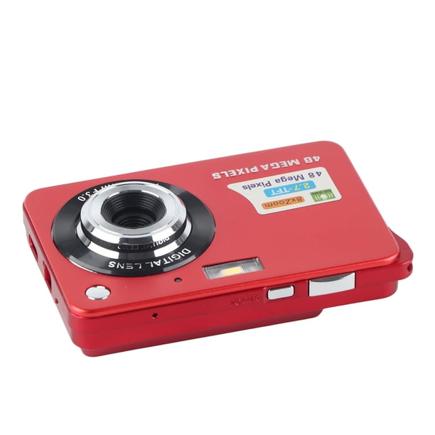 Cámara Digital de Zoom 8x, Cámara Digital de 4K Batería Recargable Obturador Electrónico Con Luz de Relleno para Fotografía Al Aire Libre