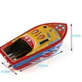 thumbnail image 7 of GXXGREAT Vintage Boat Steam Powerd Collectable Toy Boat Educational Recycle Retro Boa, 7 of 7