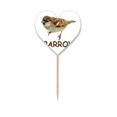 thumbnail image 1 of Food Search Sparrows Birds Toothpick Flags Heart Lable Cupcake Picks, 1 of 3