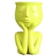 thumbnail image 4 of Macetas de Cerámica para Macetas, Macetas Suculentas, , Escultura, Estatua, Maceta para Escritorio, Interior, Exterior, Maceta de Estatu Yellow_A, 4 of 6