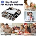 thumbnail image 6 of Best Mom Ever Custom Blanket, Birthday Gifts for Mom from Daughter Son with Pictures, Customized Photo Collage Mother Blankets Wife Birthday Gifts, Personalized Flannel Blanket with Photo as a Gift, 6 of 6