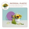 thumbnail image 2 of Artificial Sunflower Pot Artificial Fake Sunflower with Pot Sunflower Bonsai Decor, 2 of 3