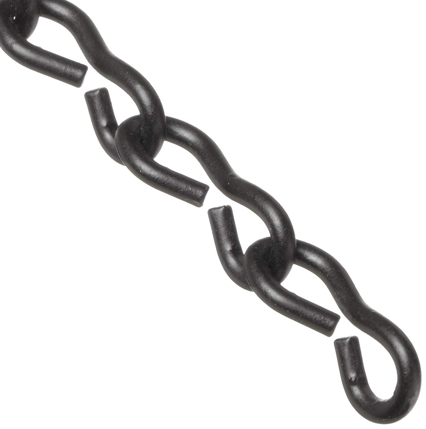 Jack Chain #14 x 190 ft Light Duty Single Twisted Steel with Black Finish New 