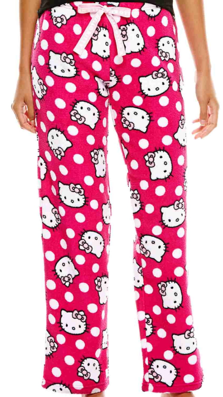 hello kitty pajama pants