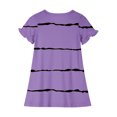 thumbnail image 4 of RXIRUCGD 2025 Vêtements d'Été pour Enfants 3-12 Ans Mode Imprimée Pyjama Rêveur Mi-Mollet Chemise de Nuit, 4 of 5