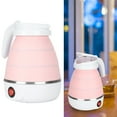 thumbnail image 4 of Folding Teakettle, Portable Collapsible Camping Kettle, Silicon For Travel Camping Pink, 4 of 8