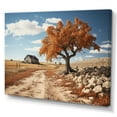 thumbnail image 2 of Designart "Brown Tree Rustic beauty" Landscape Trees Canvas Print, 2 of 5