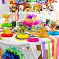 thumbnail image 3 of 12pcs Fiesta Mexican Party Table Decoration Centerpiece - 8” Paper 5 Cinco De Mayo Party Table Decoration Honeycomb for Fiesta Mexican Themed Taco Party Birthday Day of the Dead Decor Supplies, 3 of 10