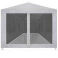 thumbnail image 4 of Vidaxl 29.5x9.8 ft White Event Outdoor Canopies, Water Resistant, 4 of 8