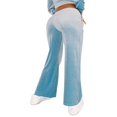 thumbnail image 4 of Women Workout Sets Velvet Long Sleeve Zip Up Crop Hoodie Drawstring Sweatpants With Pockets Tracksuit, 4 of 6