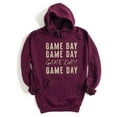 thumbnail image 4 of GAME DAY Graphic Unisex Fleece Hooded Sweatshirt, 4 of 9