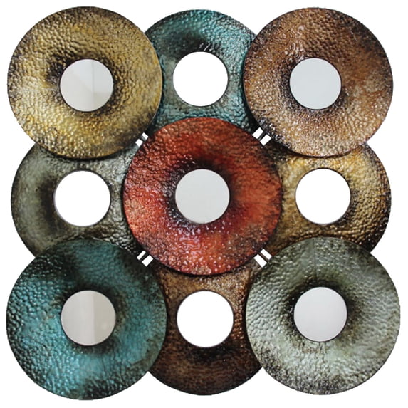 Home Source Modern Wall D?cor with Overlapping Circles