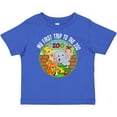 thumbnail image 3 of Inktastic 1st Trip to Zoo Animals Boys or Girls Baby T-Shirt, 3 of 5