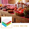 thumbnail image 3 of WHAMVOX PP Plastic Tray for Storage with Assorted Colors Smooth Surface Easy to Clean 5pcs, 3 of 8
