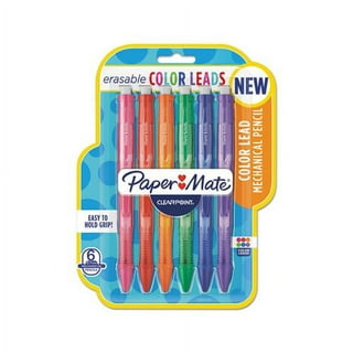 Paper Mate Felt Tip Pens Flair Marker Pens, Medium Point, Assorted, 24  Count & Mechanical Pencils, SharpWriter Pencils, 0.7mm, HB #2, Yellow, 36  Count