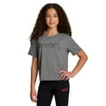 thumbnail image 2 of Reebok Girls Relay Slinky Jersey Cropped Short Sleeve T-Shirt, Sizes 4-18, 2 of 7