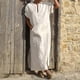 thumbnail image 3 of Deep V-neck Men Robe Short Loose Robe Traditional Clothing Zekai VCNMR, 3 of 4