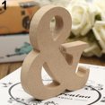 thumbnail image 2 of Flmtop Freestanding A-Z Wood Wooden Letters Alphabet Hanging Wedding Home Party Decor, 2 of 7