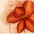 thumbnail image 2 of Pinto, Patricia 15x15 Gold Ornate Wood Framed with Double Matting Museum Art Print Titled - Rouge Pressed Flowers I, 2 of 4