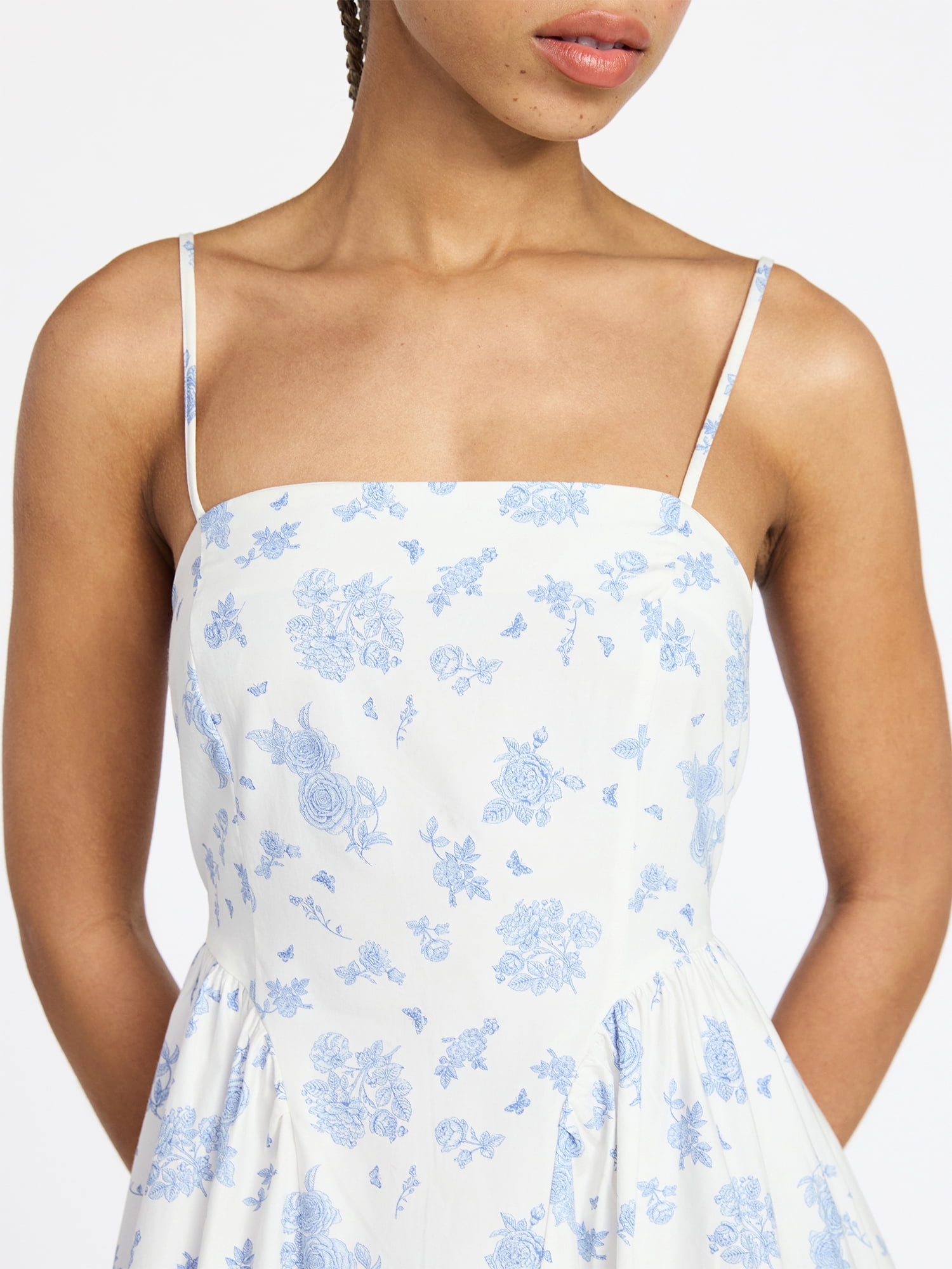 No Boundaries Side Shirred Corset Dress, Women's Sizes XXS-XXL