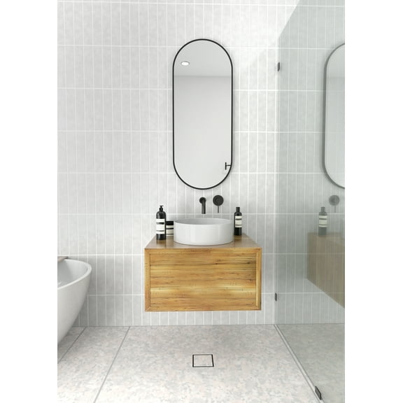 Inara 40 in. x 16 in. Pill Mirror