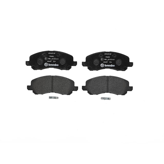 BALATAS BAJOS METALES ECLIPSE 2000 al 2005 MITSUBISHI 3.0L V6 Delanteras BREMBO .