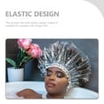 thumbnail image 3 of Gorros de ducha impermeables, gorro de peluquería, gorros de baño para cabello largo, gorro de ducha unisex., 3 of 5