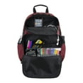 thumbnail image 2 of Eastsport Unisex Elevated Backpack, Maroon, 2 of 7